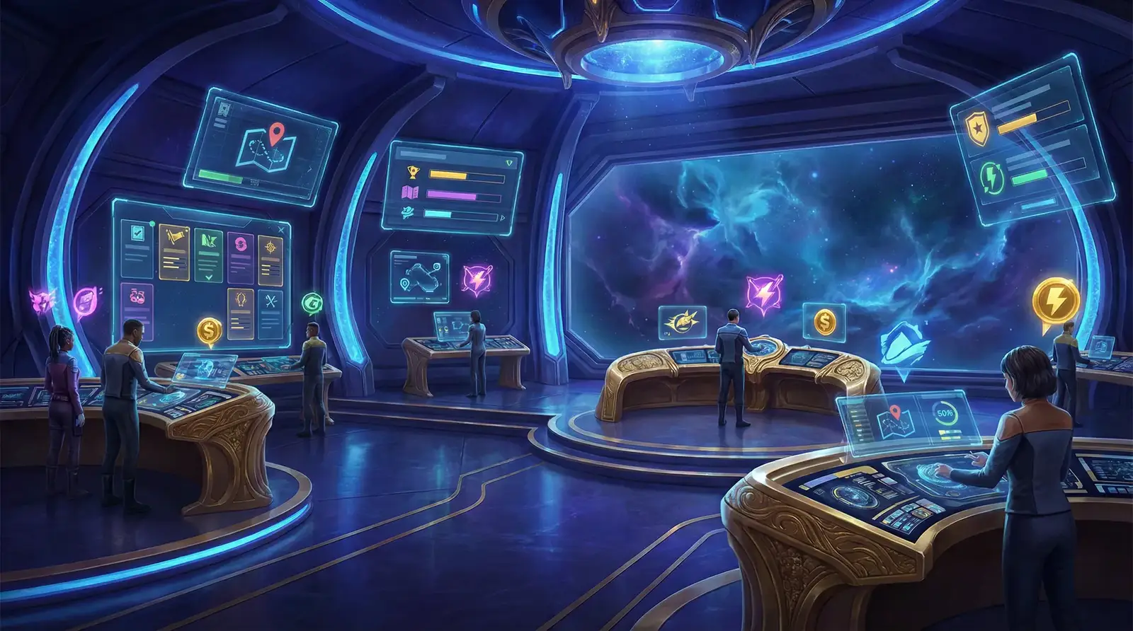 大乐透星际任务中心全息任务面板