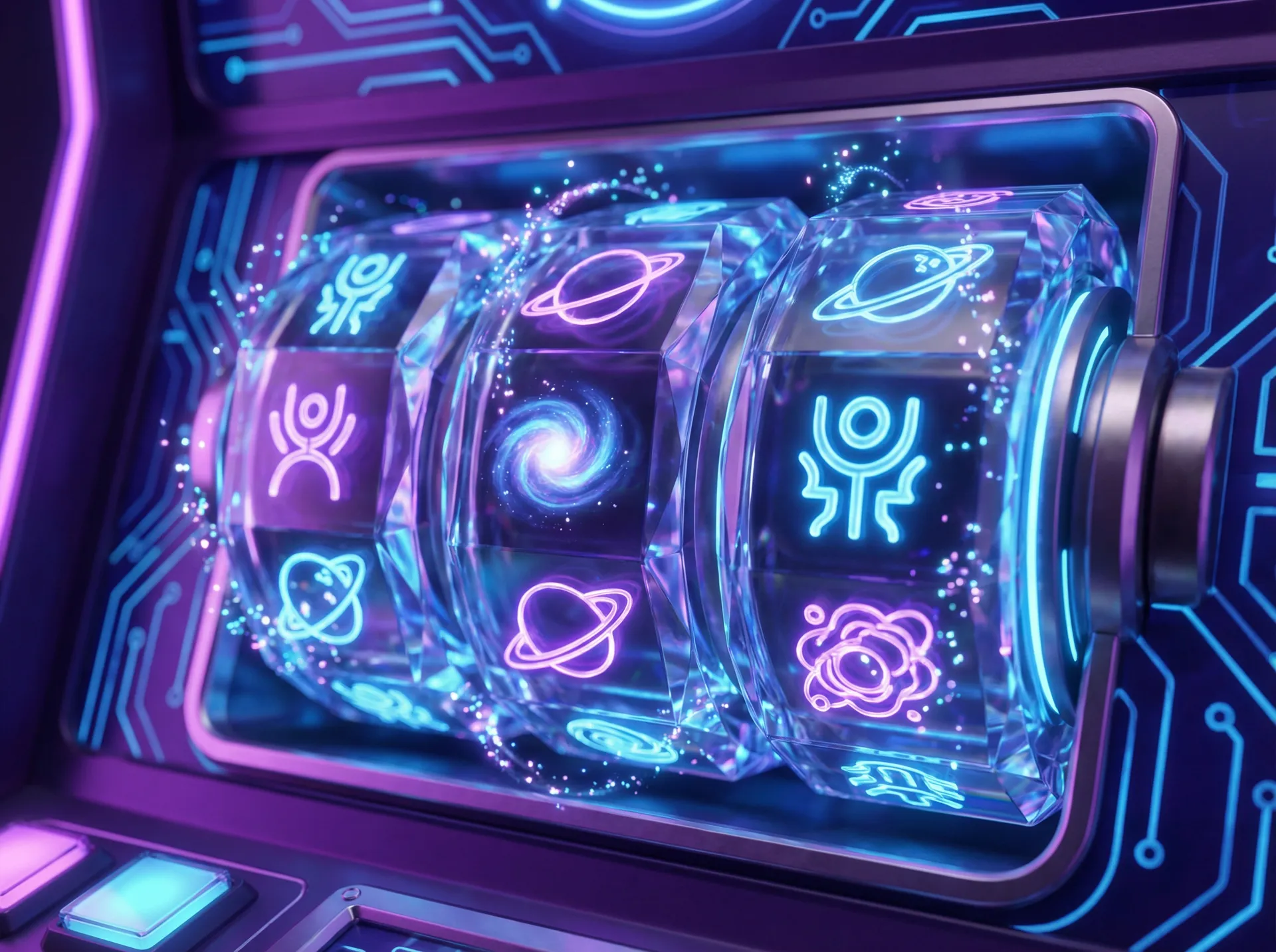 大乐透电子游艺外星符号水晶转轴