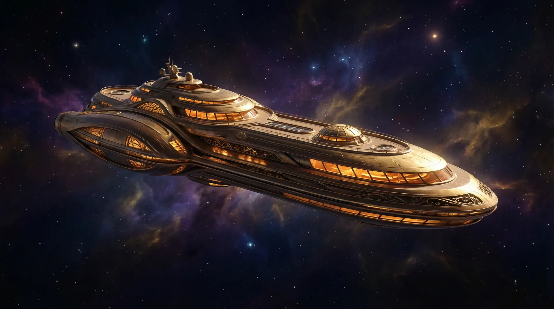 大乐透VIP俱乐部豪华星舰外观