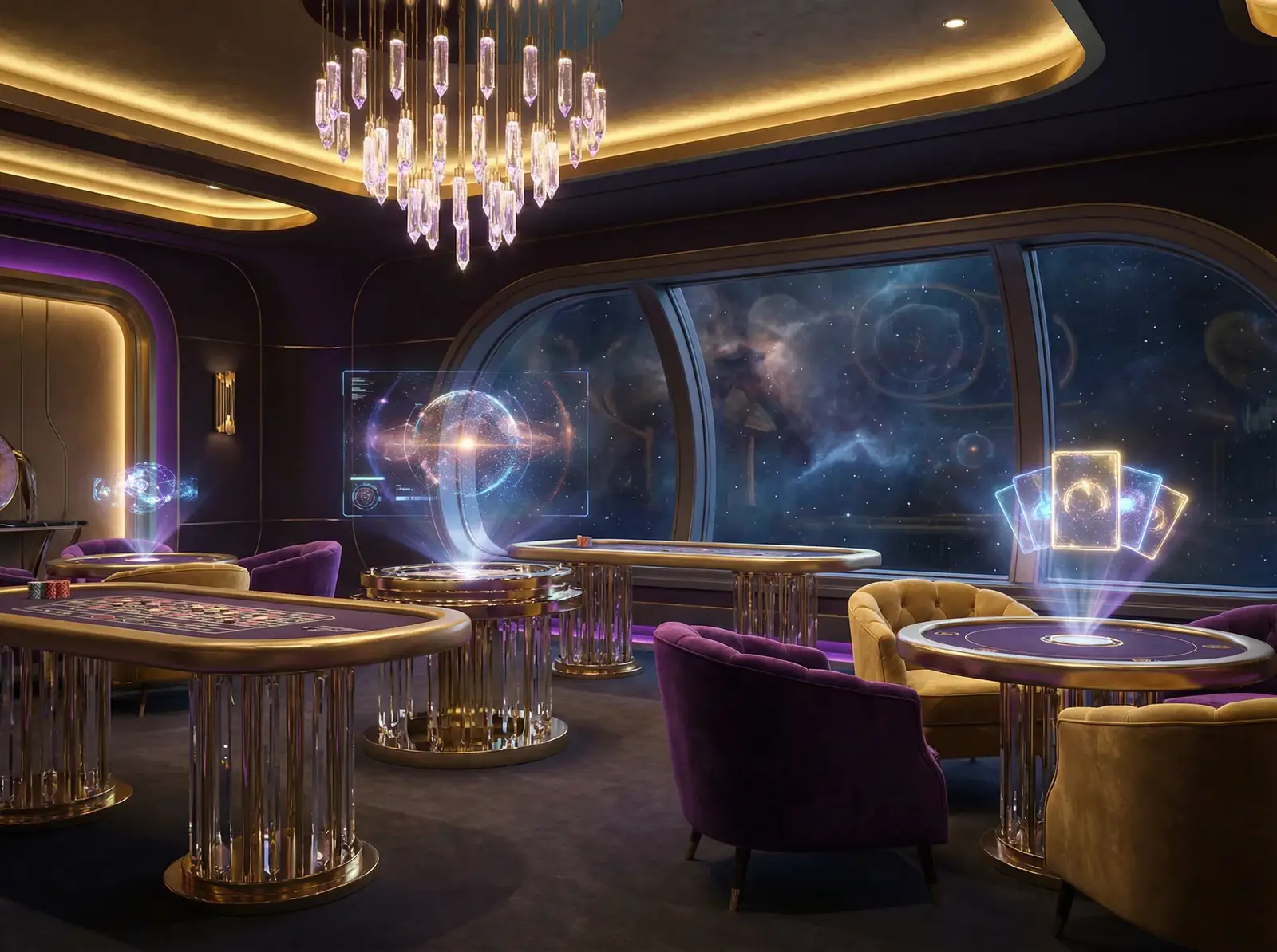 大乐透VIP俱乐部豪华私人星舰内部